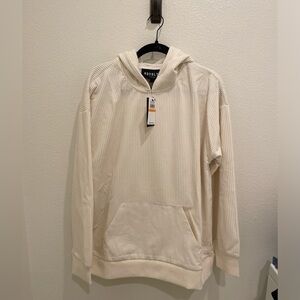 NWT Mens Royalty By Maluma Ivory Sweatshirt Size Small​​​​​